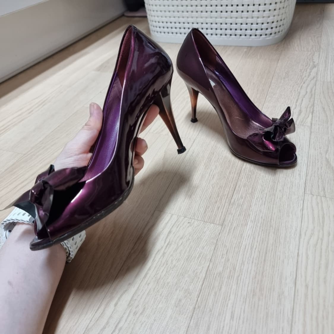 미우미우 miumiu 구두 하이힐 슈즈 (국내230/표기36) 상품이미지4