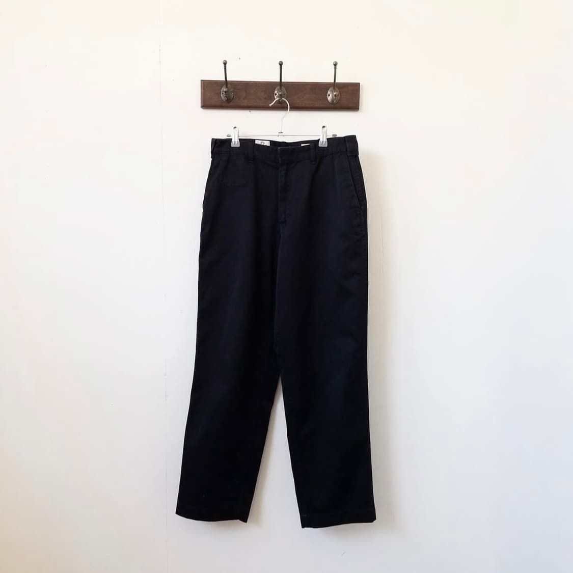 니들스 와이드 스트레이트 블랙 트라우저 상품이미지2