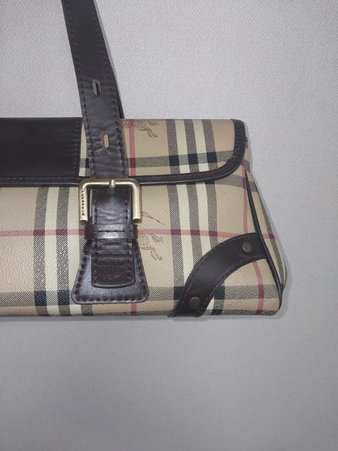 버버리 00's 바게트 숄더백 상품이미지8