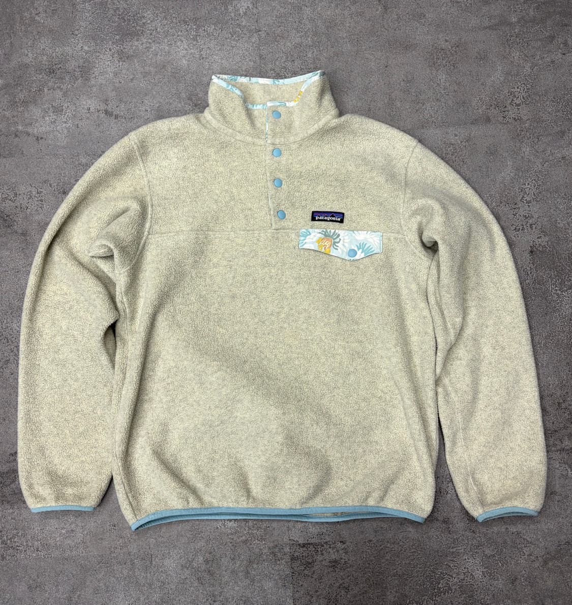 파타고니아 신칠라 플리스 풀오버 아이보리 상품이미지1