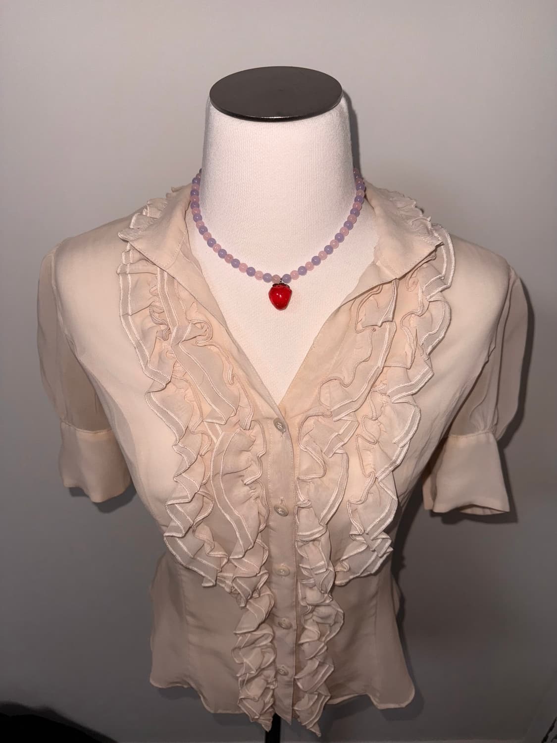 베를린 수입 스트로베리 목걸이 상품이미지3