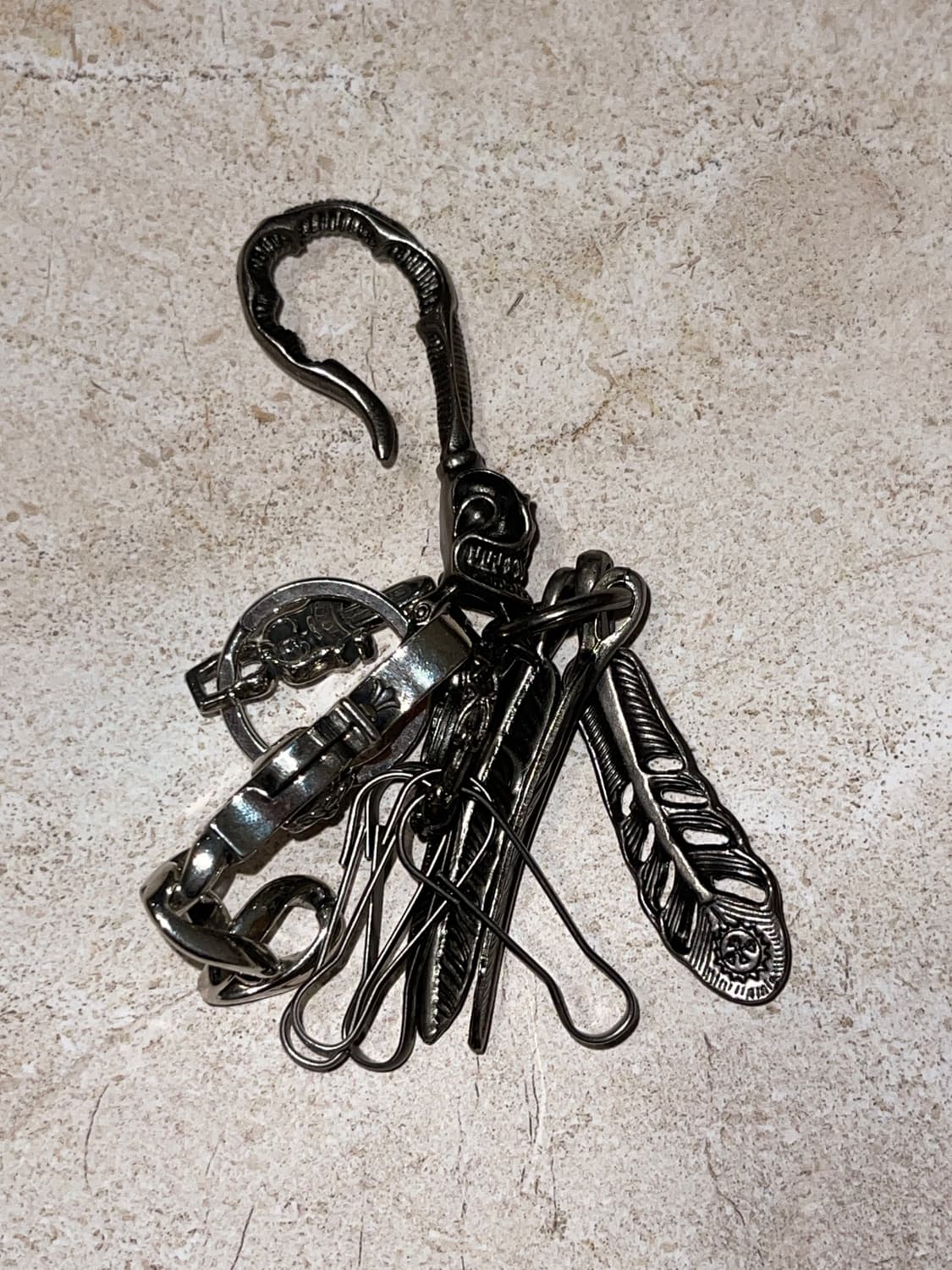 스컬 페더키링세트 상품이미지7