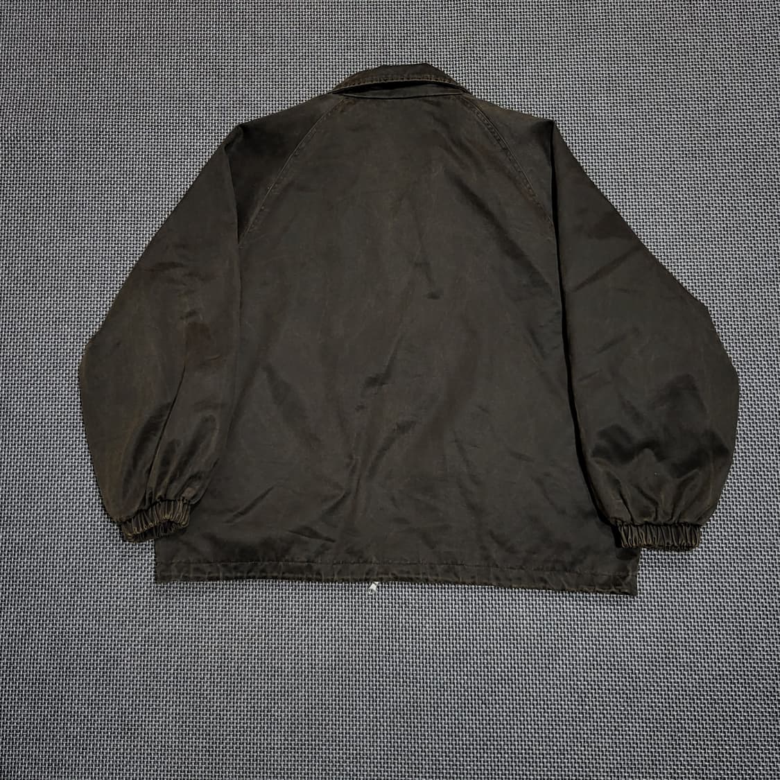 에잇세컨즈 빈티지 하이넥 블루종 자켓 브라운 (M) 상품이미지2