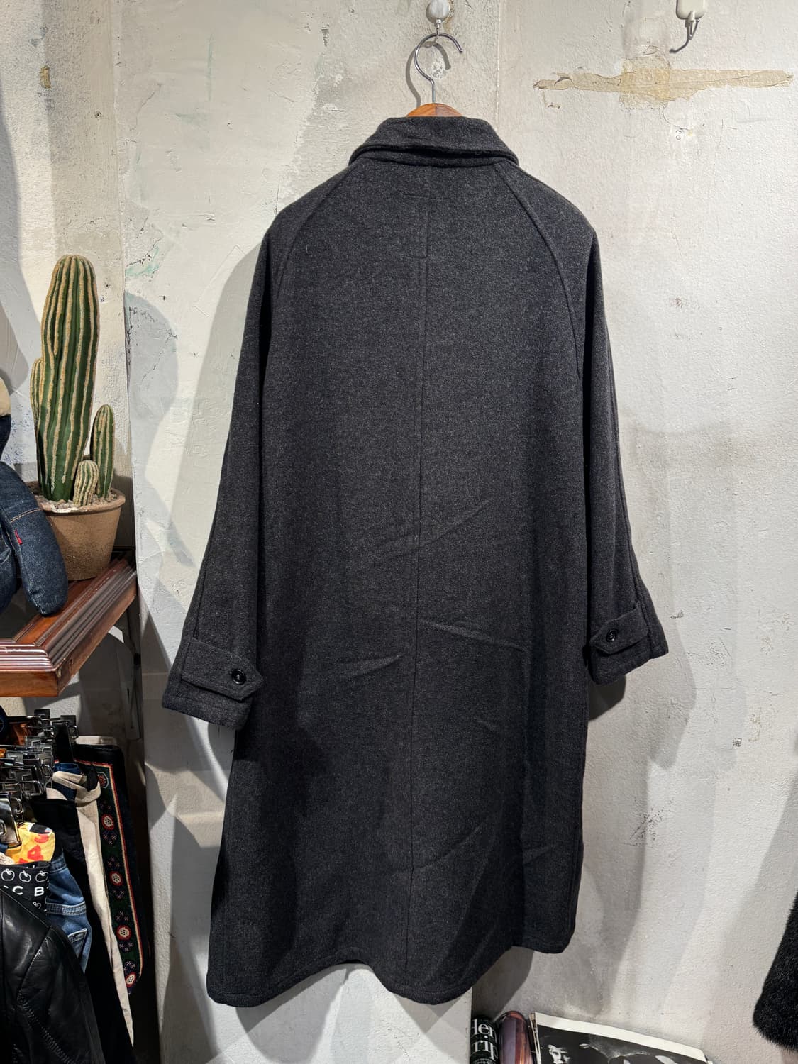HARROW TOWN STORES dark gray coat 상품이미지2