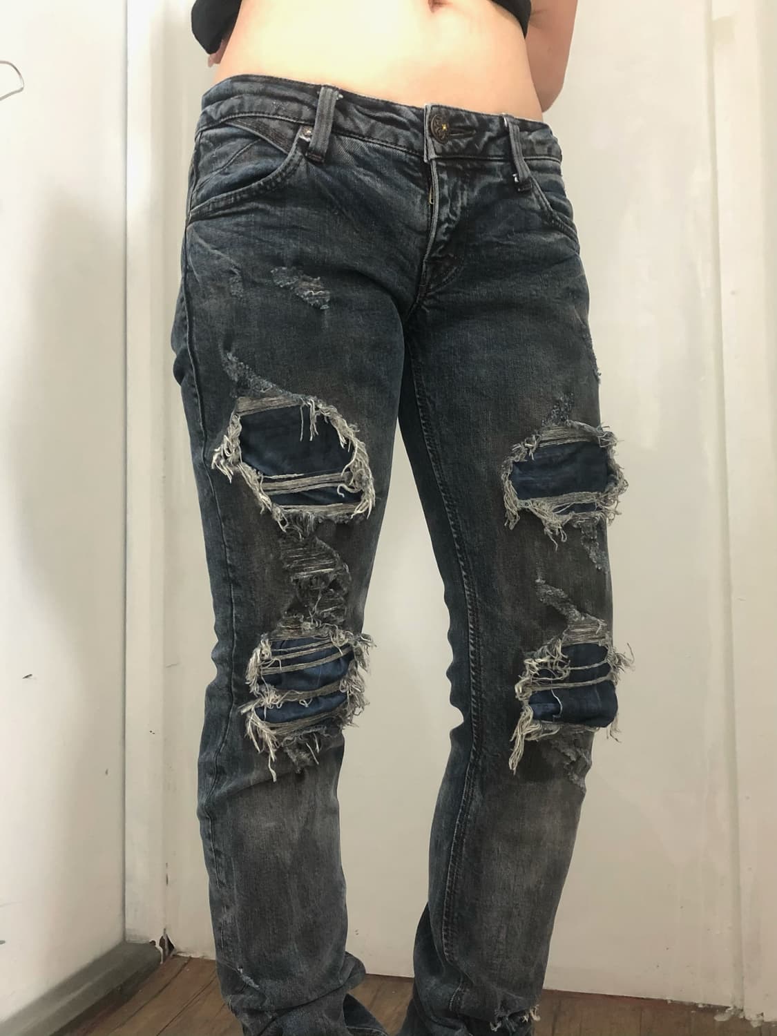 BUCKAROO damaged low rise jeans 상품이미지2
