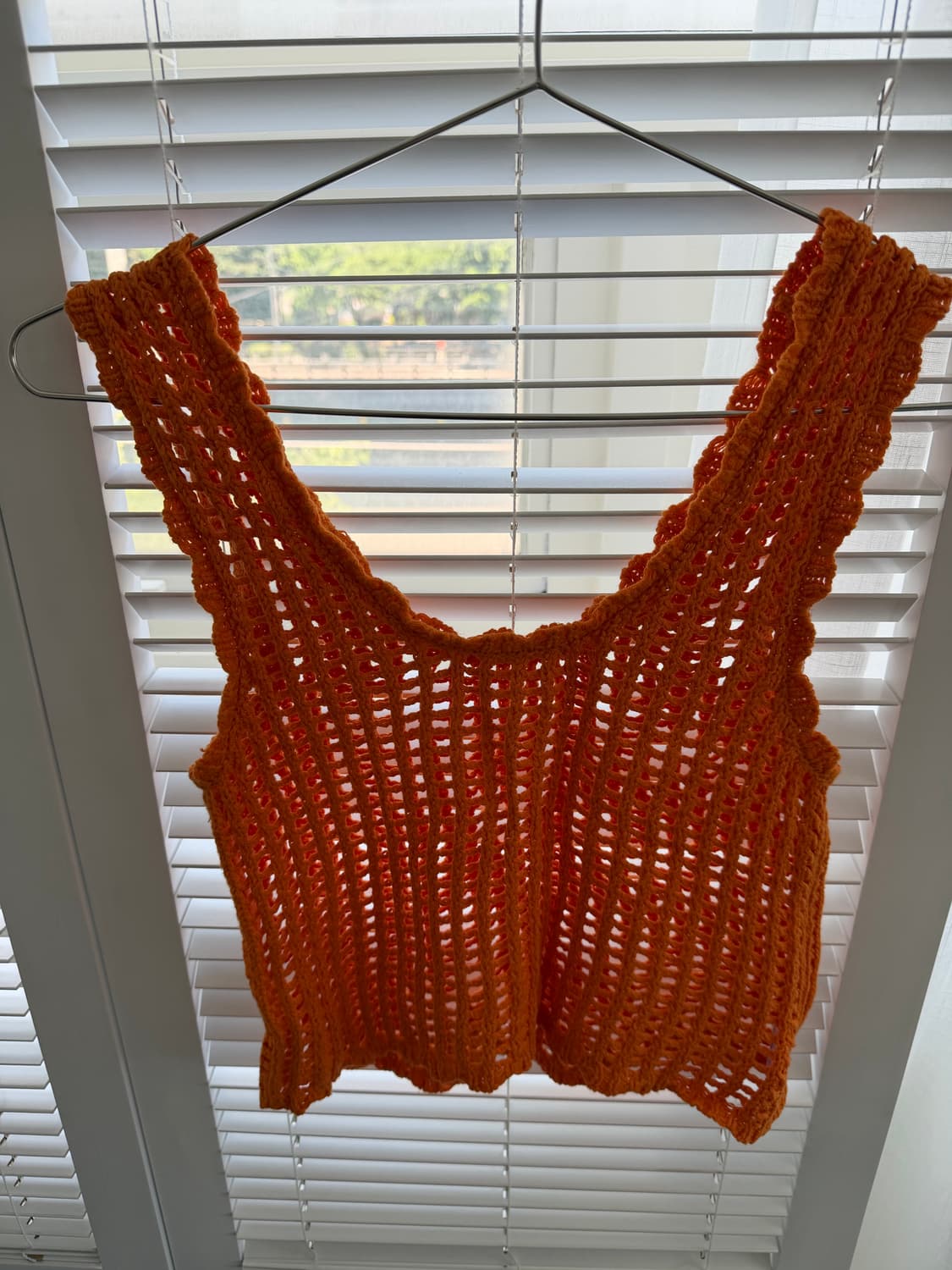 vintage orange kint sleeveless  상품이미지10