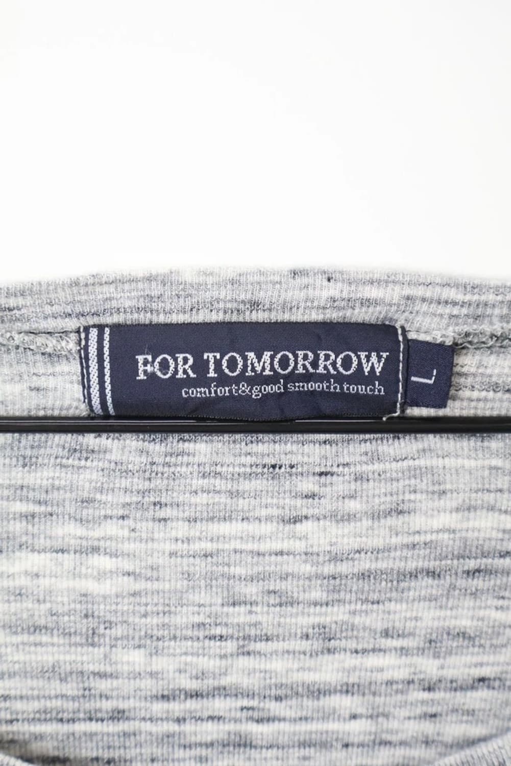 For Tomorrow Slub Long Sleeve 상품이미지5