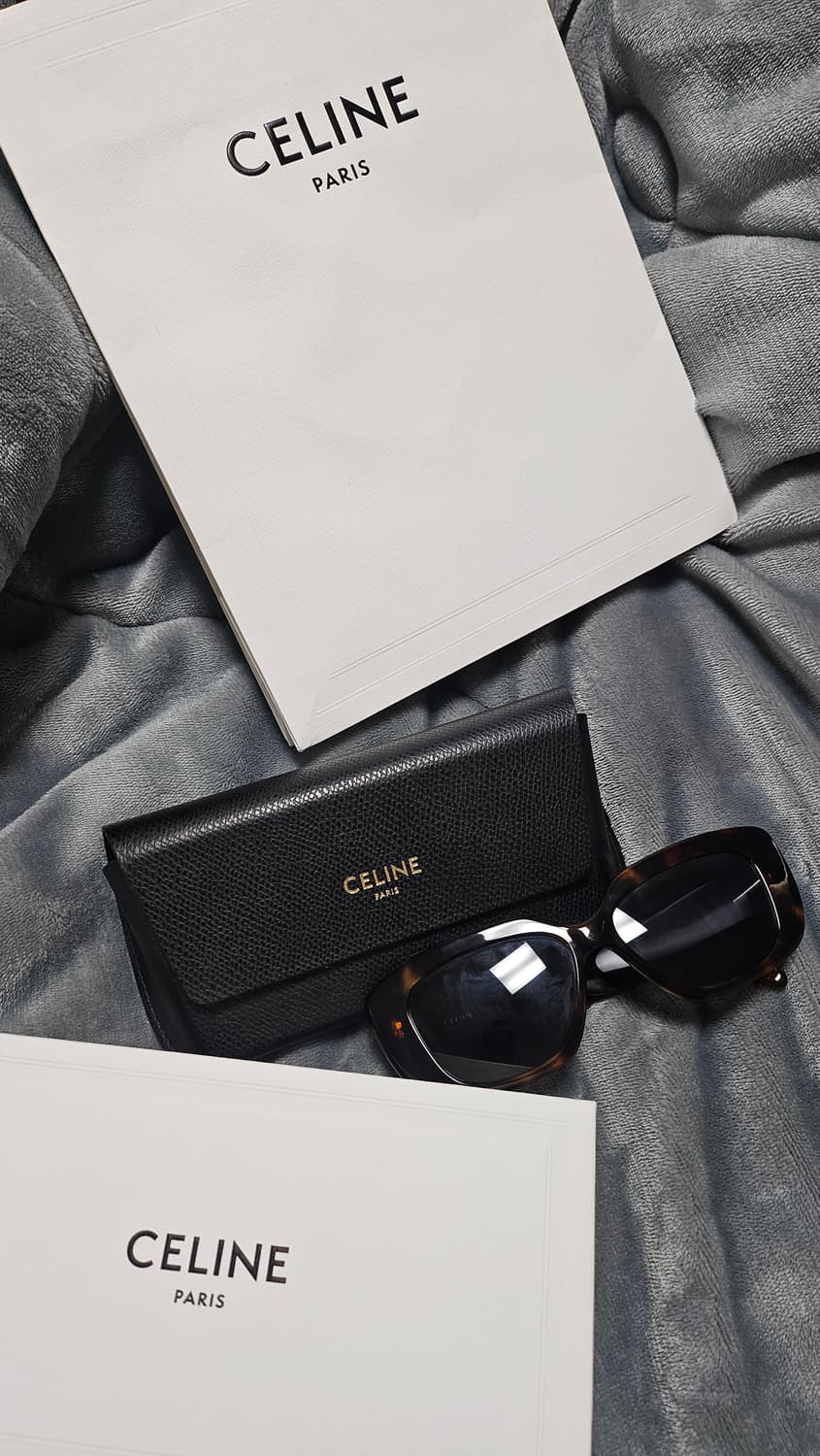 [새상품/정품/풀박] 셀린느 트리옹프 04 아세테이트 선글라스 상품이미지1