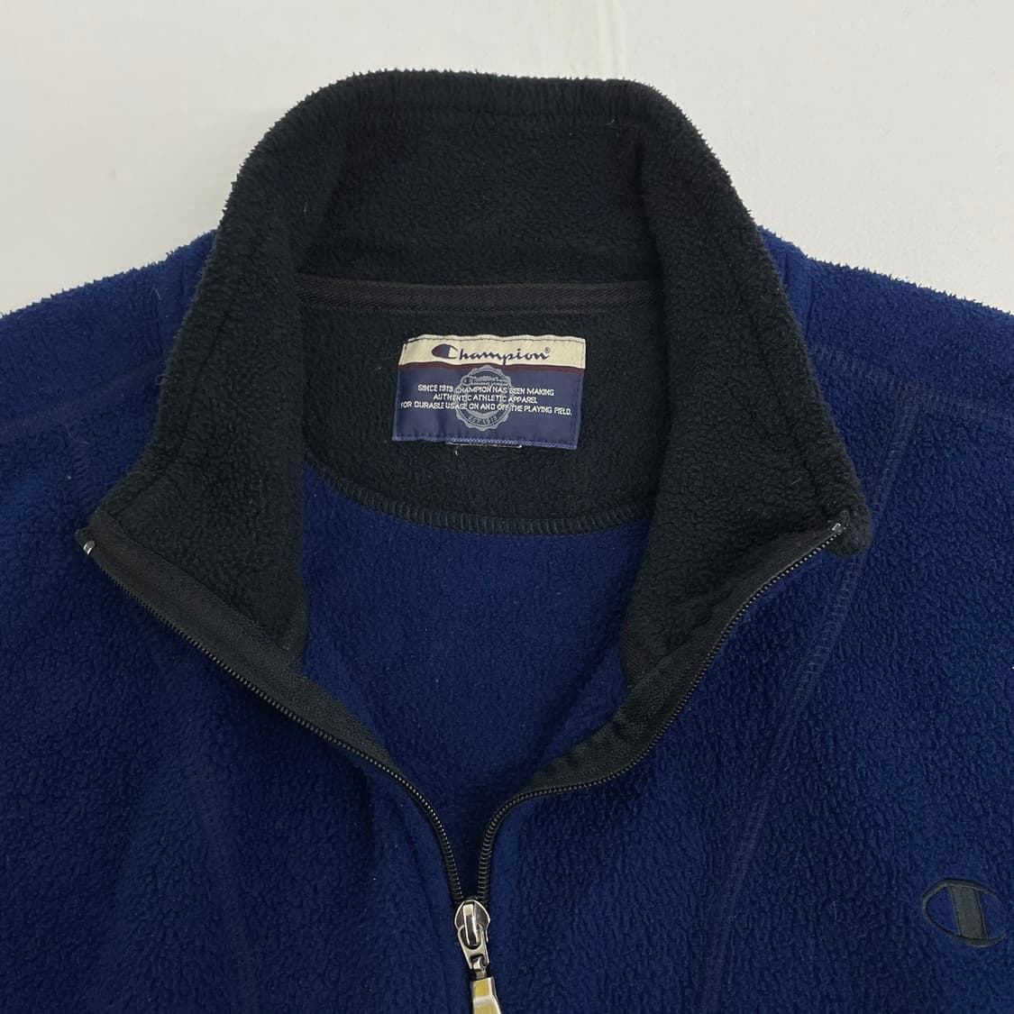 [챔피온] 네이비 집업 조끼 상품이미지4