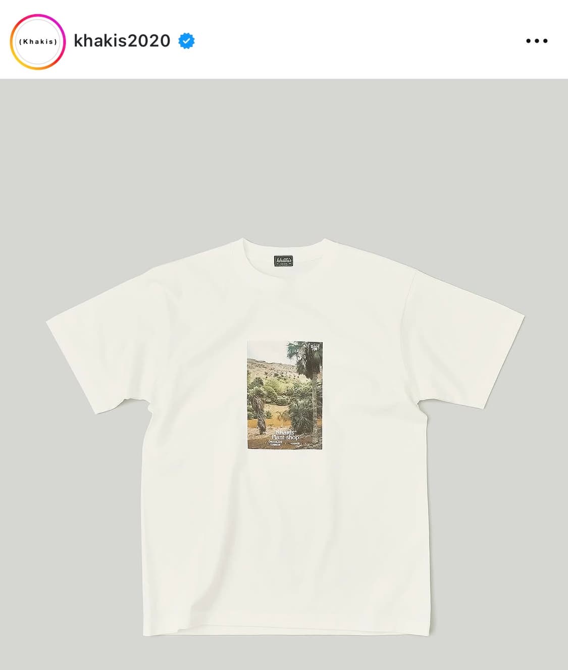 카키스 콜라보 반팔티 상품이미지7