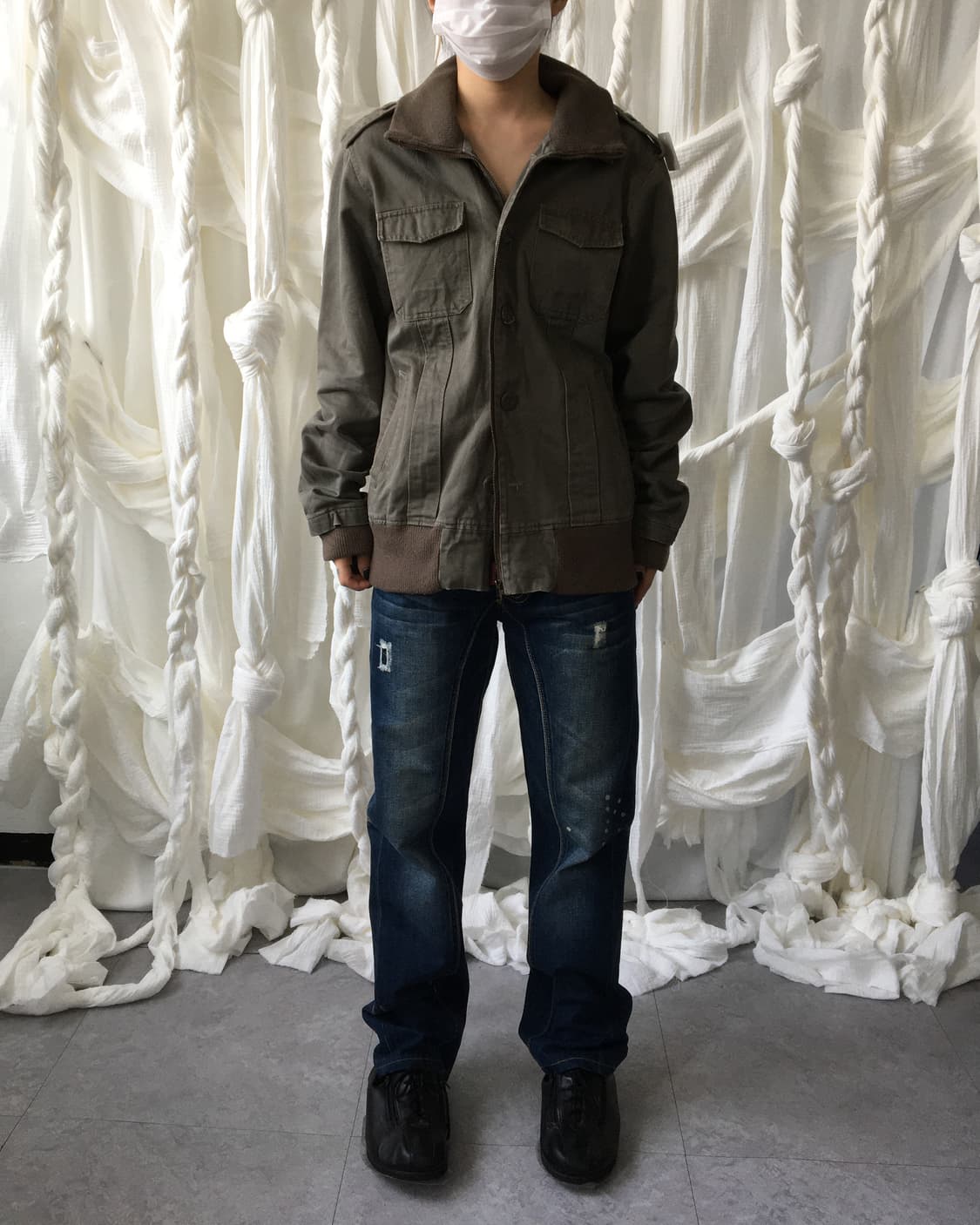 High neck bomber jacket 상품이미지6