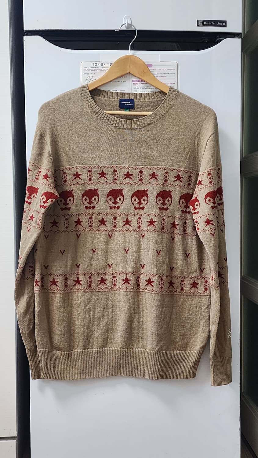 Penguin 니트 3사이즈 펭귄 패턴 상품이미지1