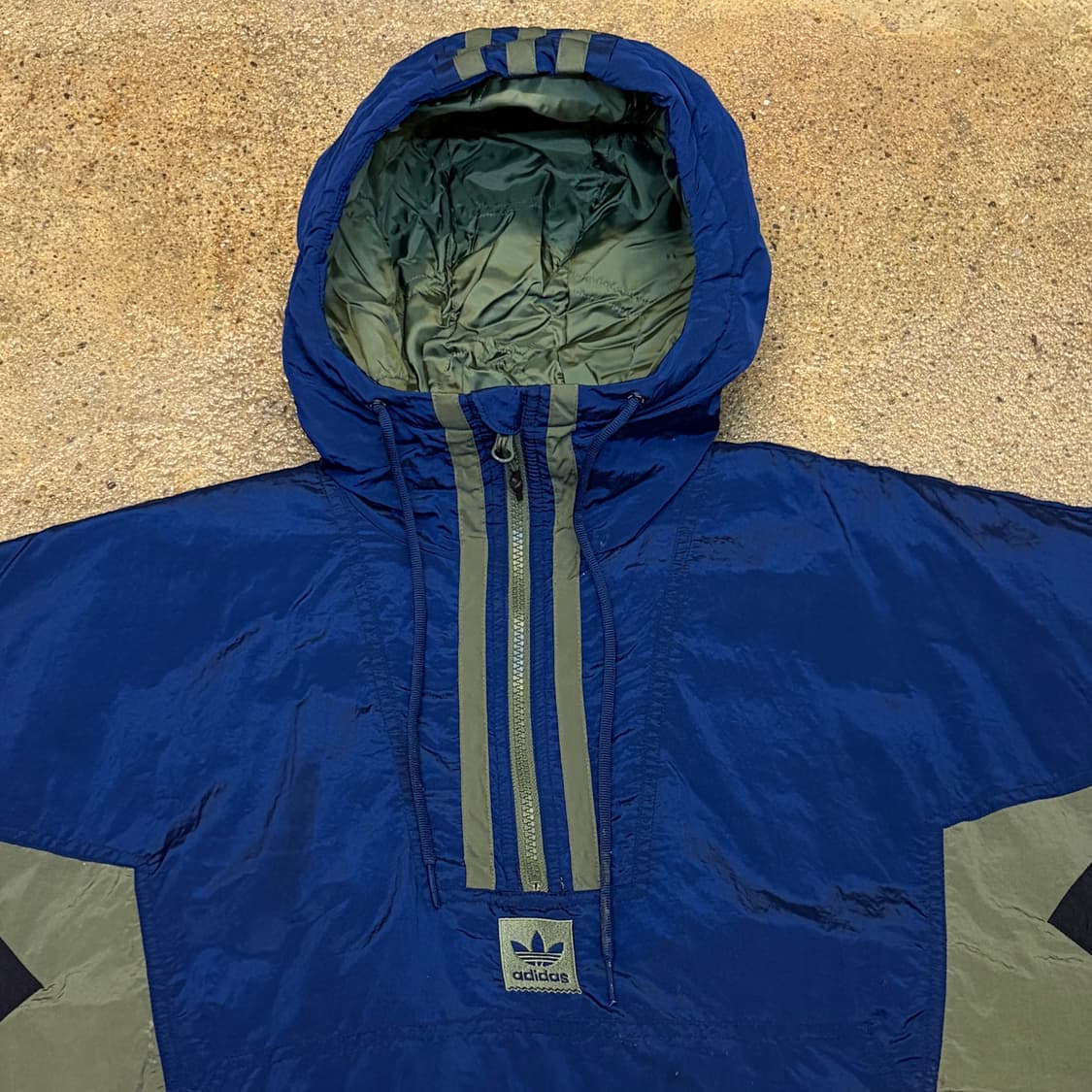 00s USA 빈티지 아디다스 후드 숏패딩 상품이미지4