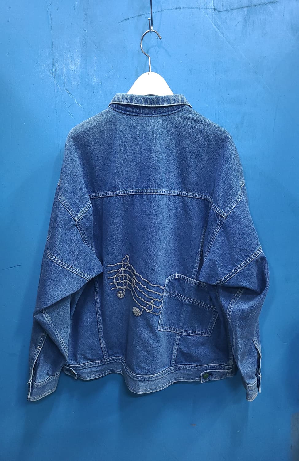 일본빈티지 올드스쿨 데님자켓 상품이미지8