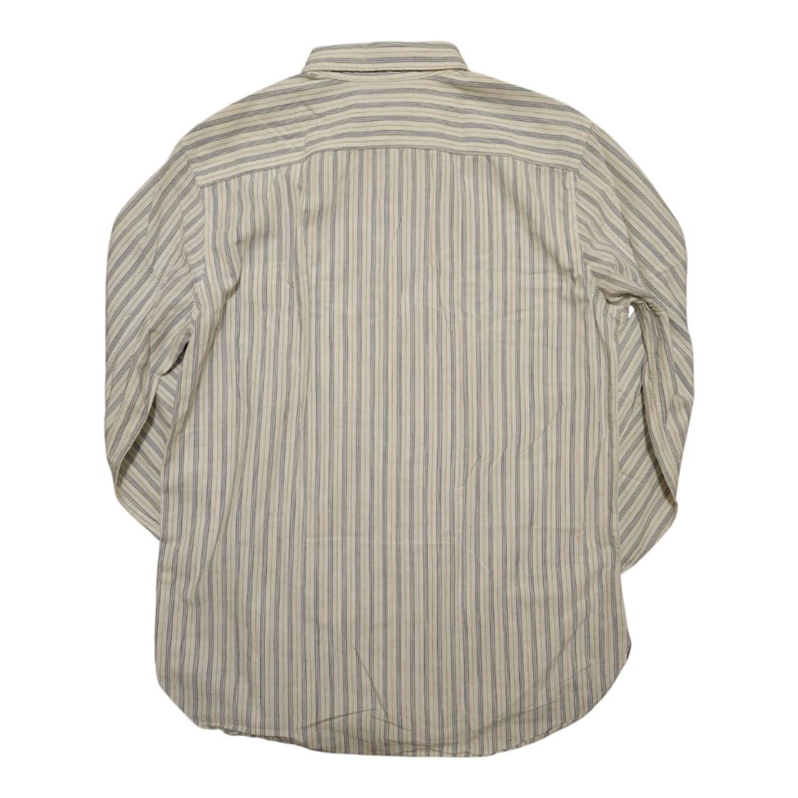 RRL 스트라이프 워크 셔츠 오프화이트 상품이미지2