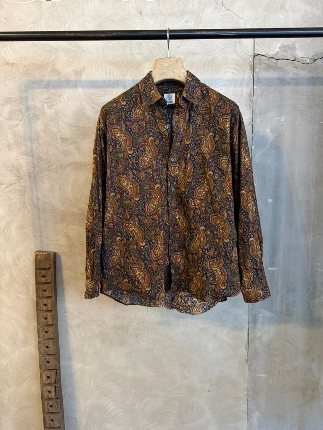 자콰드 페이즐리 셔츠 100 상품이미지1