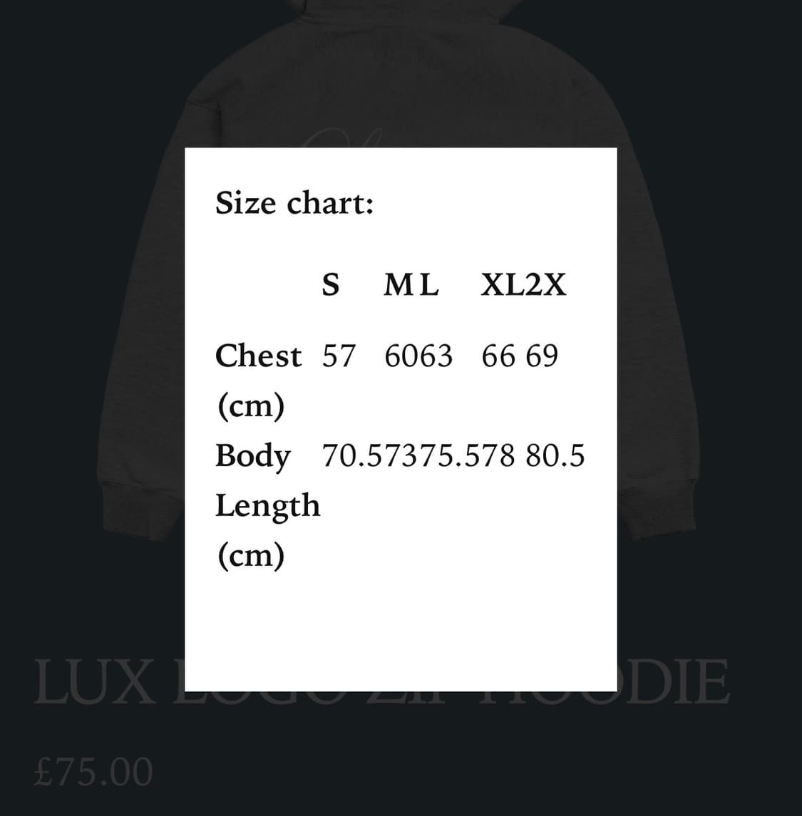 rosalia 로살리아 lux 후드집업 s 상품이미지3