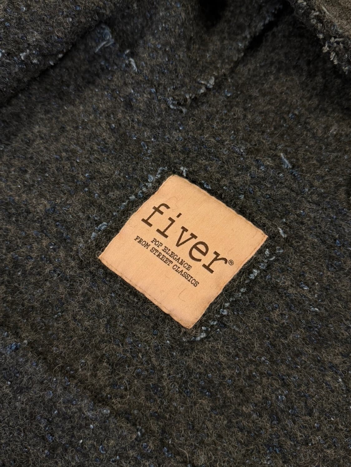 fiver 피버 펠트울 코트 100 상품이미지9