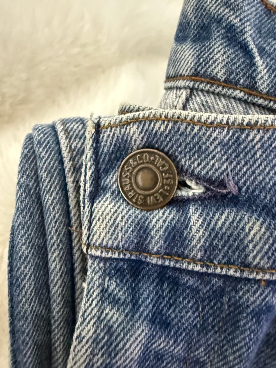 [32] 80s 빈티지 리바이스 오렌지탭 517 연청 상품이미지7