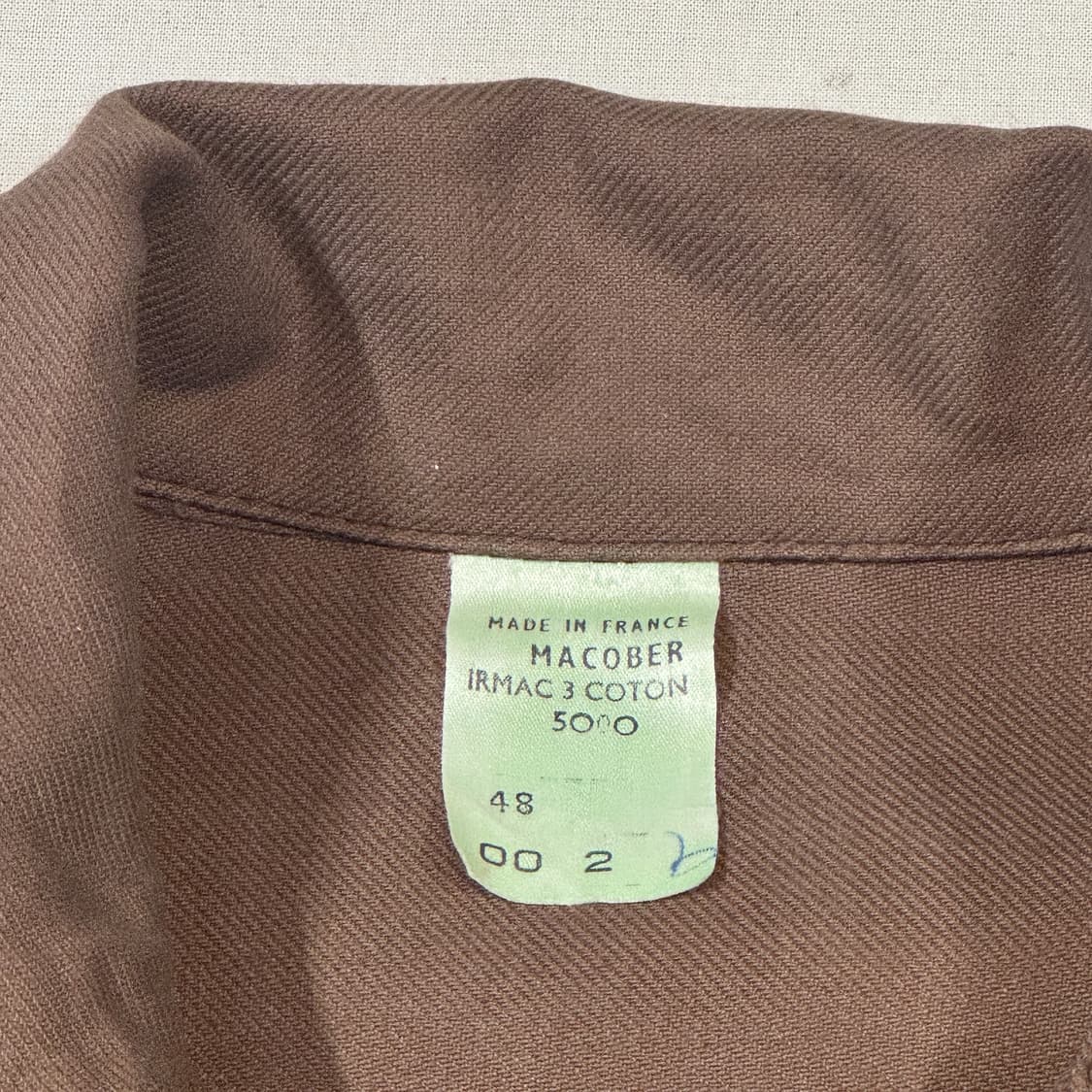 M) MACOBER 프렌치 워크 자켓 메이드인 프랑스 상품이미지6