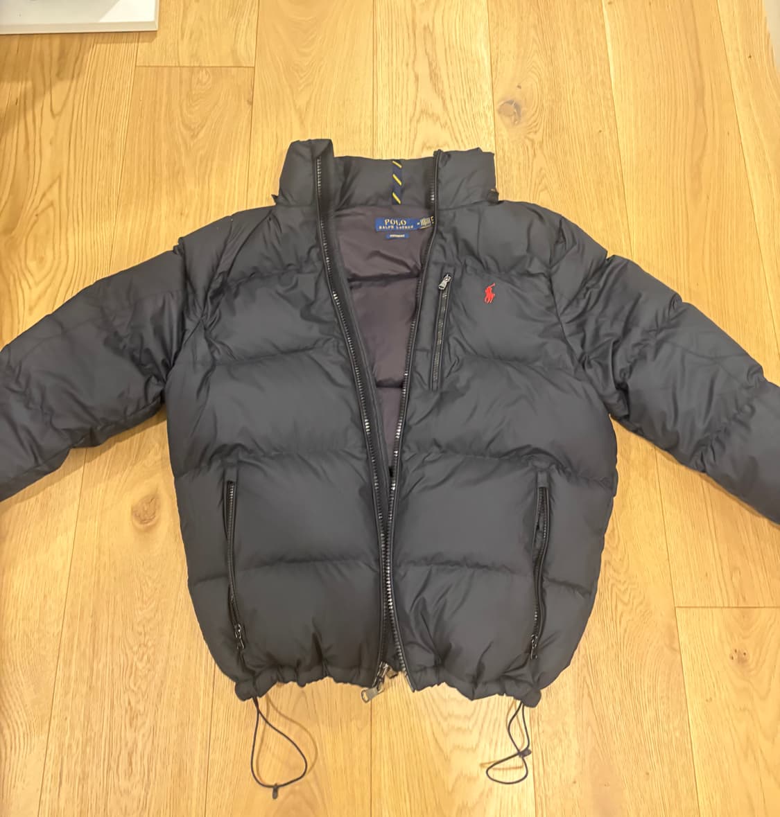 폴로 랄프로렌 고햄 패딩 M 푸퍼 폴로 패딩 새제품 상품이미지6