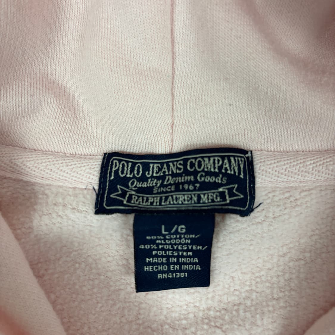 폴로 스펠아웃 후드집업 상품이미지7