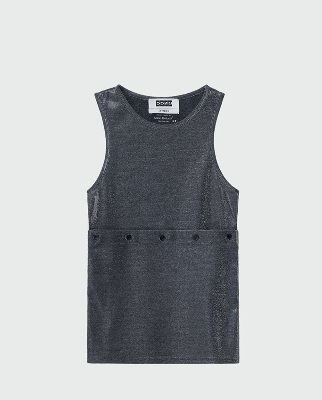 Eenk 잉크 가디건 슬리브리스 셋업 seperable jersey 상품이미지4