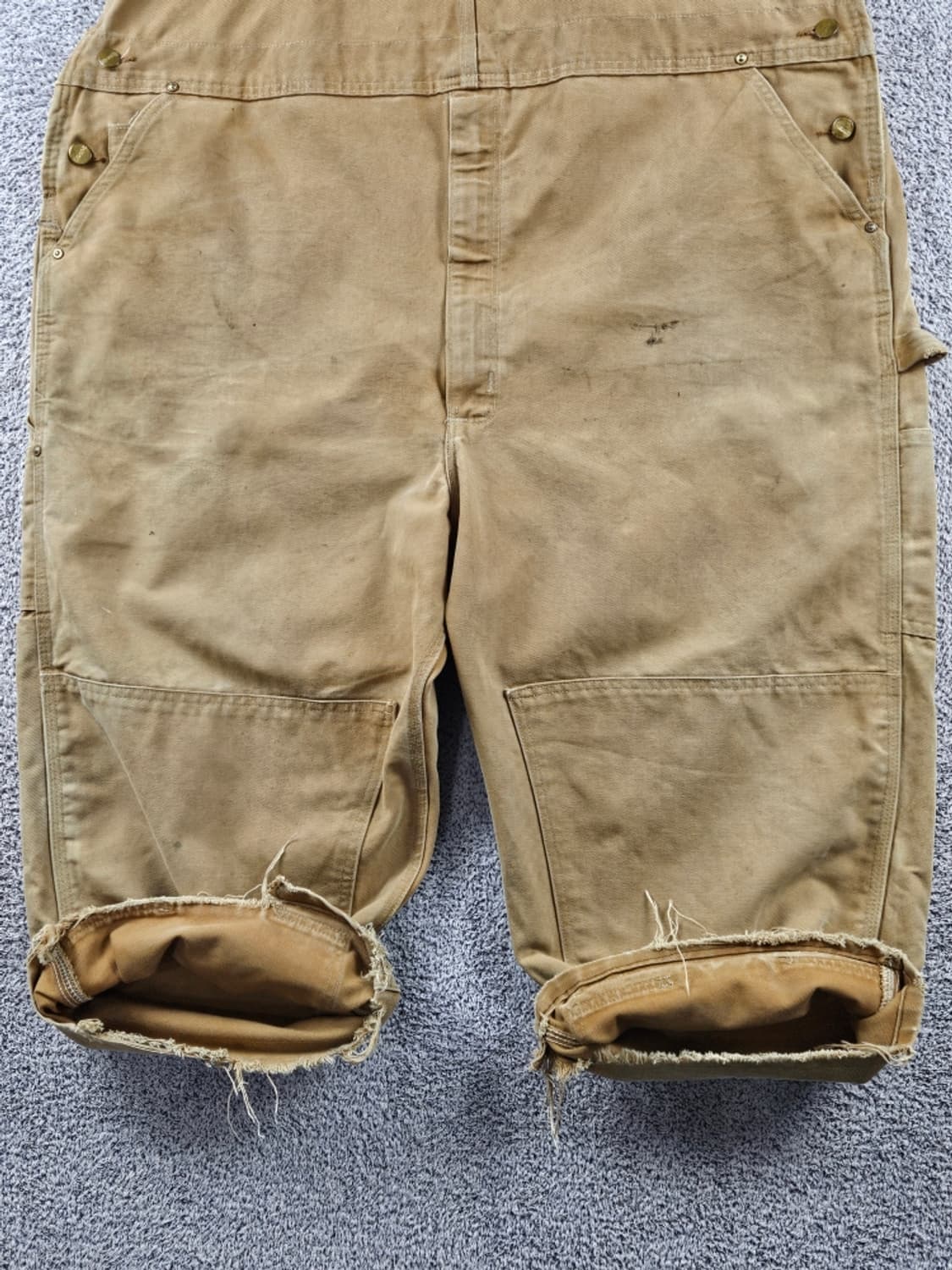 칼하트 덕 캔버스 더블니 오버롤 슈트 ( 50X32 ) / 11410 상품이미지5