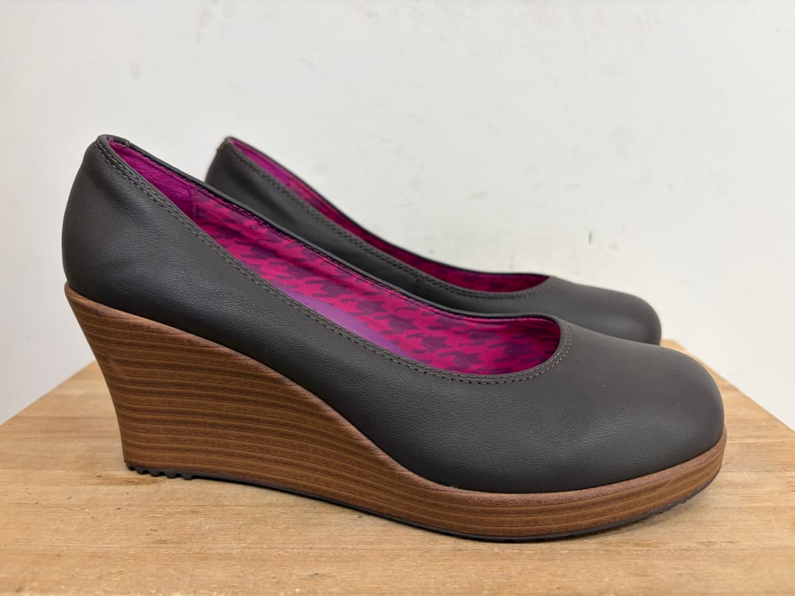 크록스 여성 웨지힐 245 상품이미지1