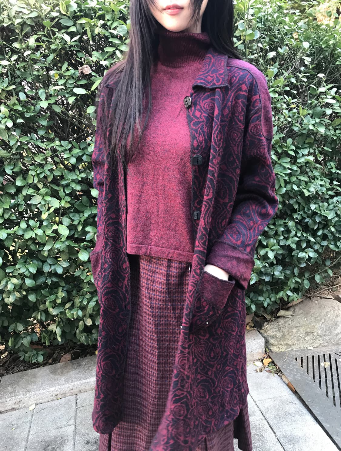 Rose Wool Coat 상품이미지6