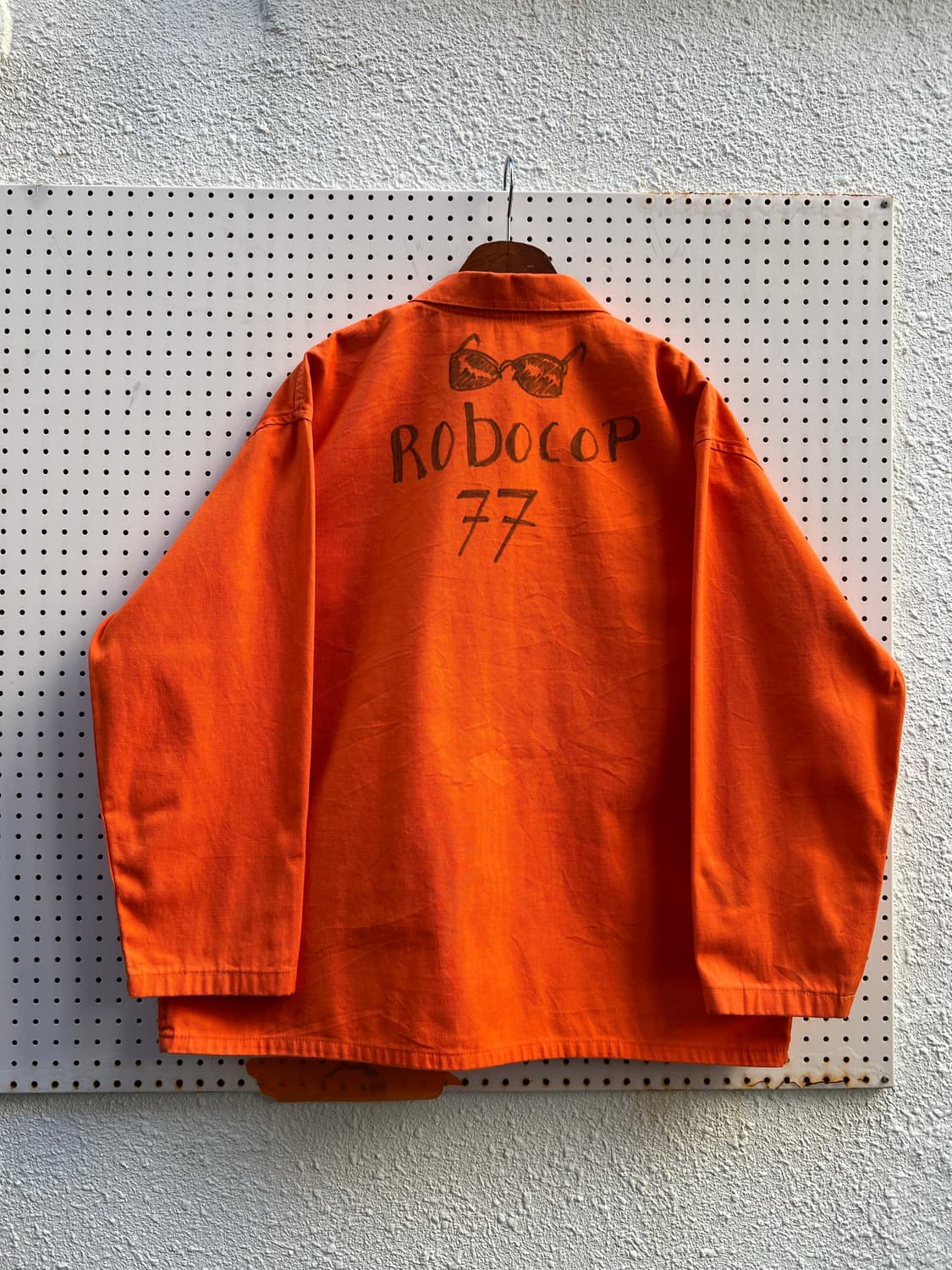 VINTAGE ORANGE FRENCH WORK 오렌지프렌치워크자켓 상품이미지2