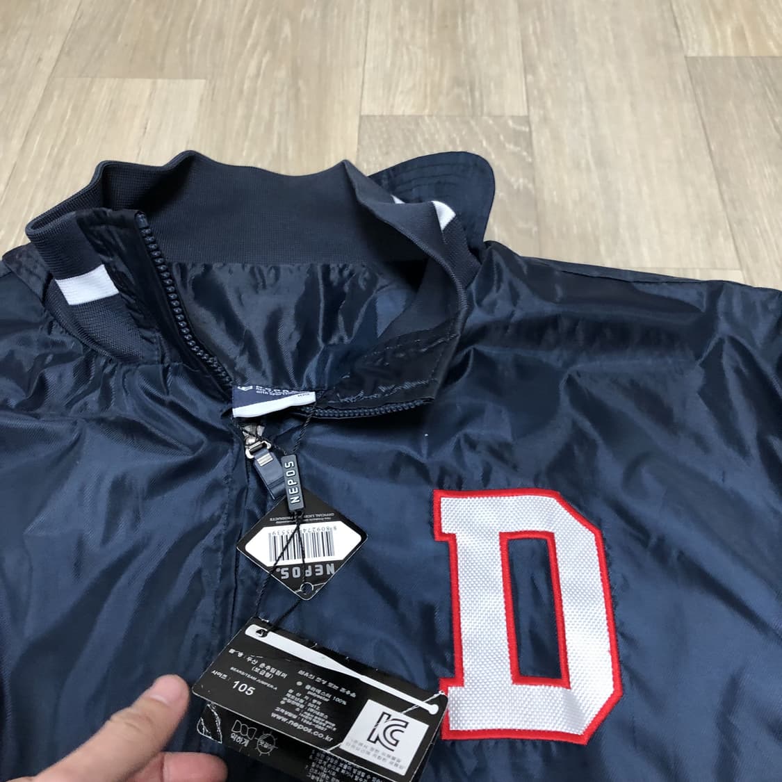 (105) 새상품 두산 베어스 춘추용 점퍼 자켓 두산 베어스 자켓 점퍼 상품이미지8