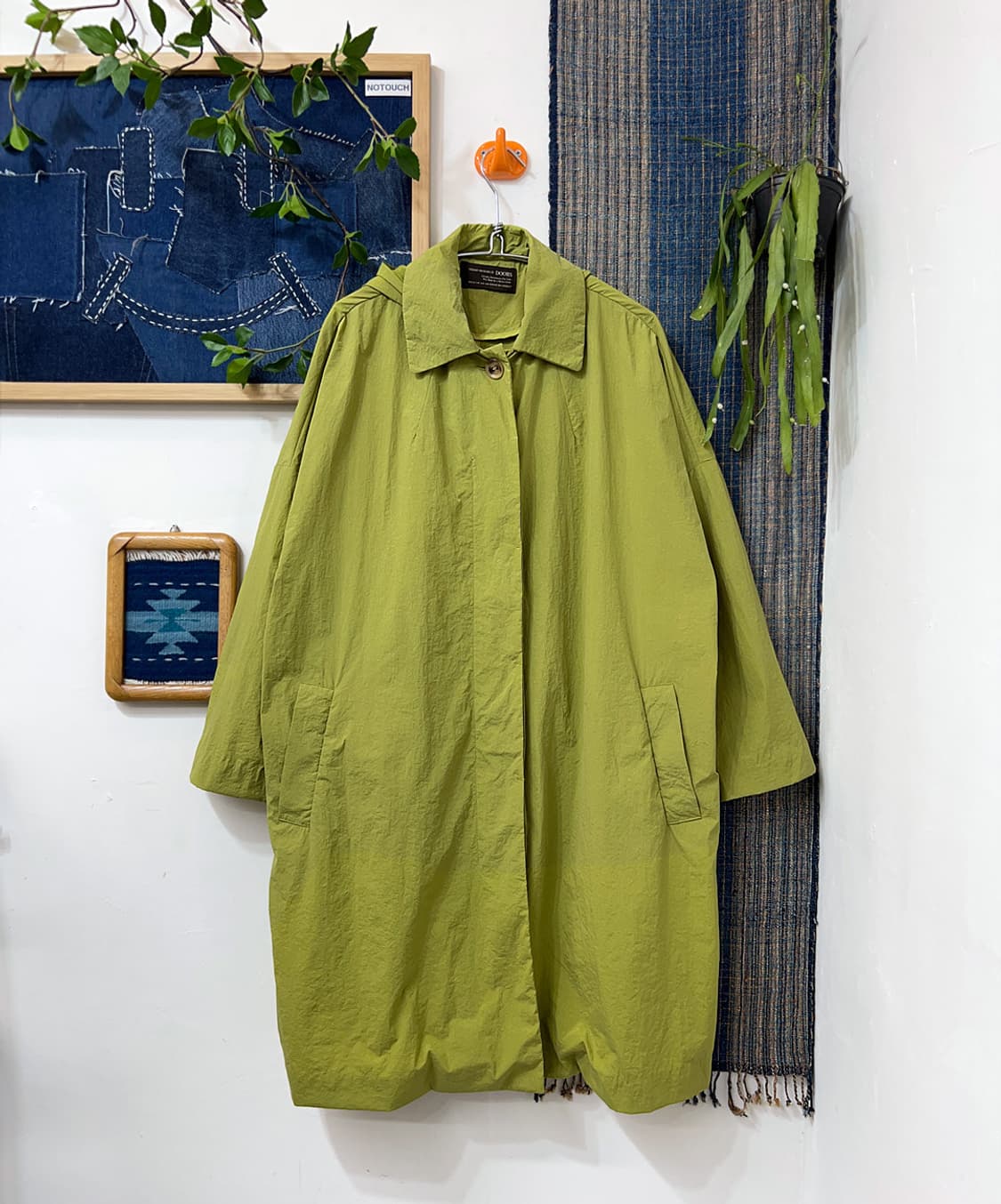 👧🏻URBAN RESEARCH DOORS Nylon Lime Coat 상품이미지1