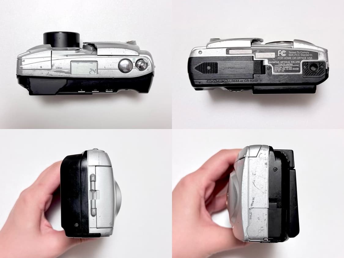 올림푸스 카메디아 D460 ZOOM 빈티지 디지털카메라 상품이미지6