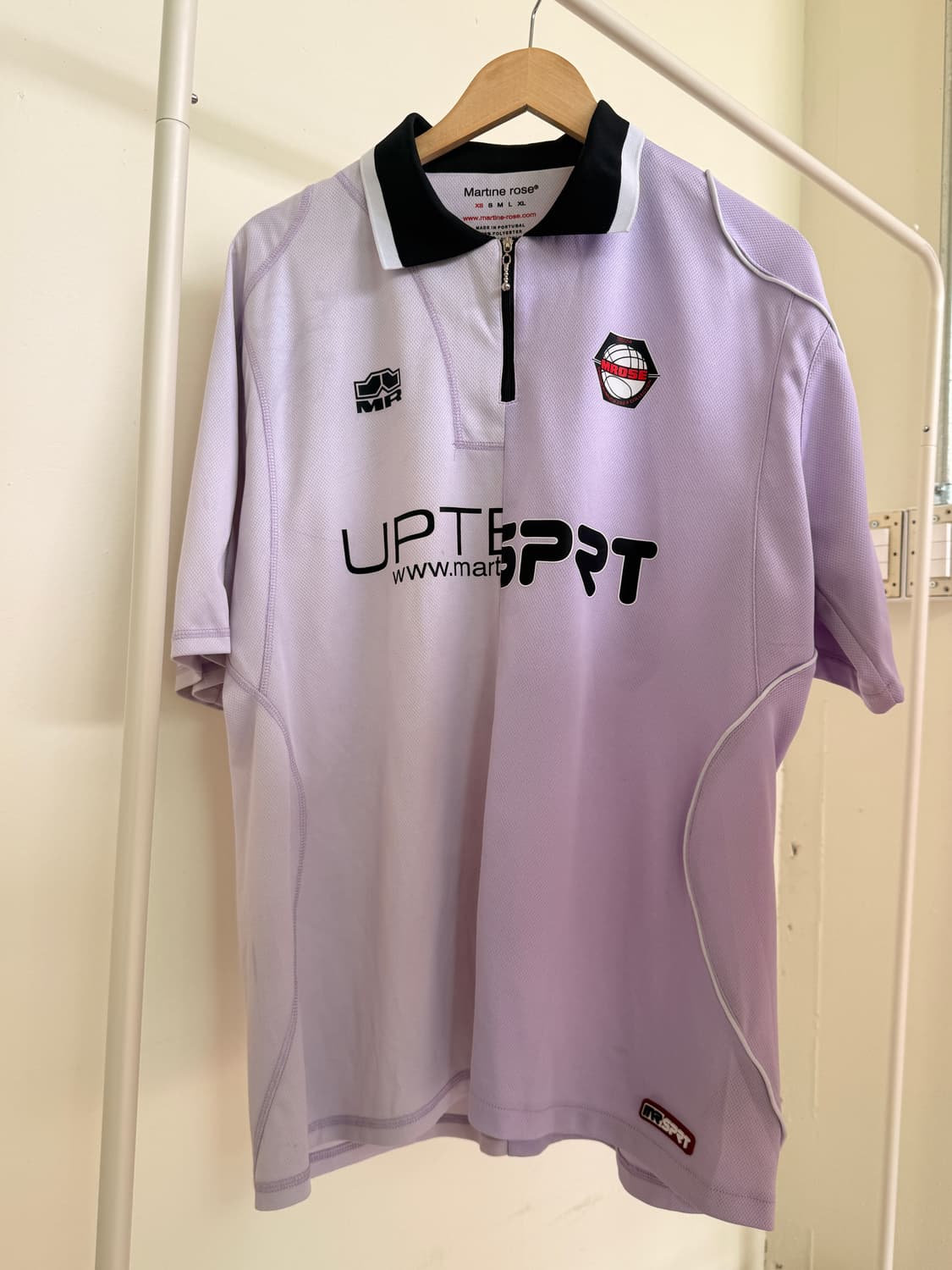 마틴 로즈(Martine Rose) 집 업 폴로 셔츠 상품이미지1