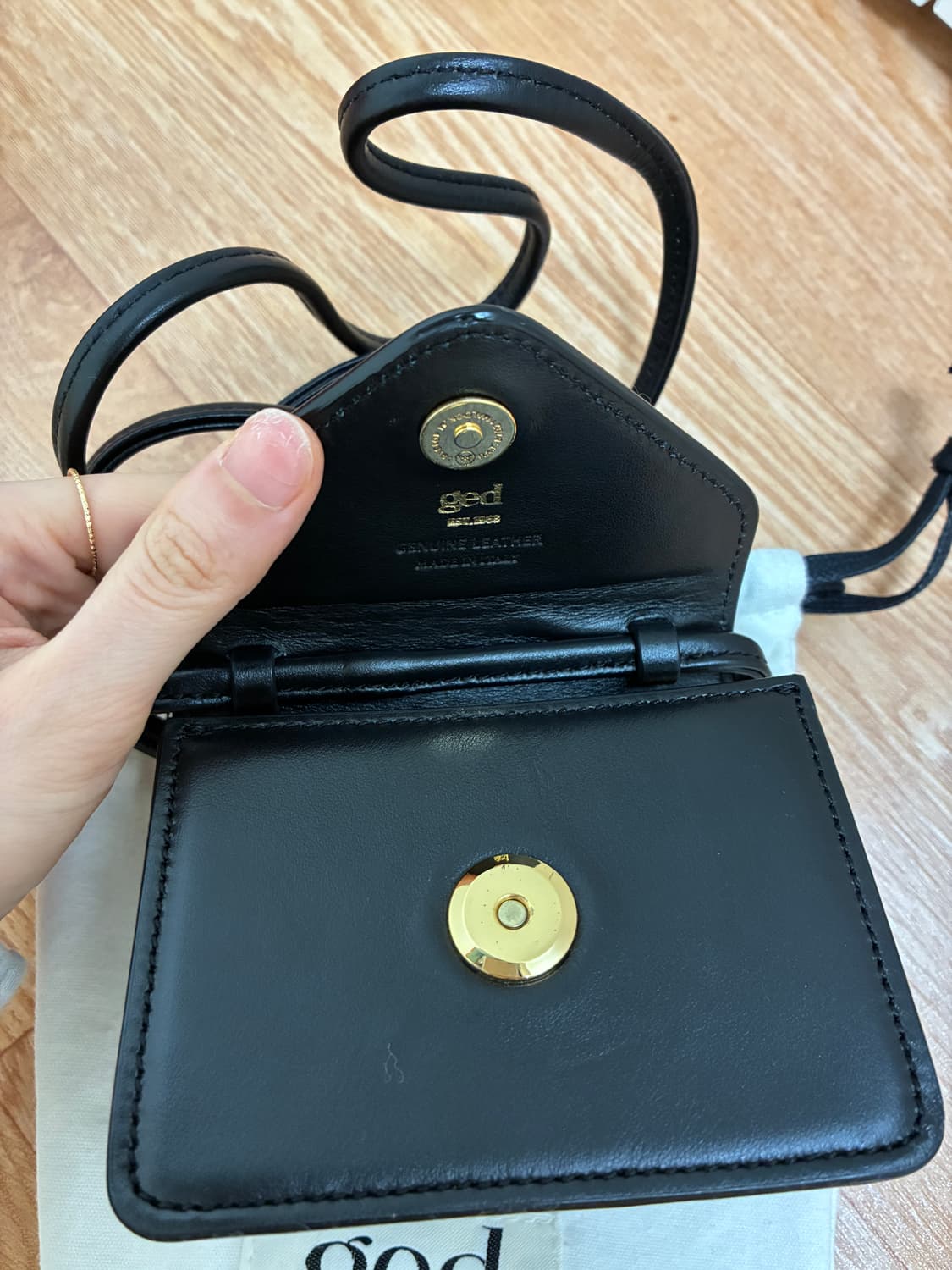 샵게드 ged 미니 가죽 가방 상품이미지2