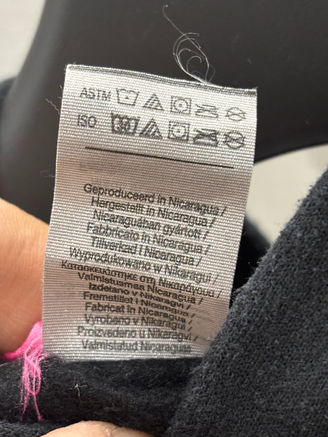 Thug club 후드티 블랙 M 상품이미지6