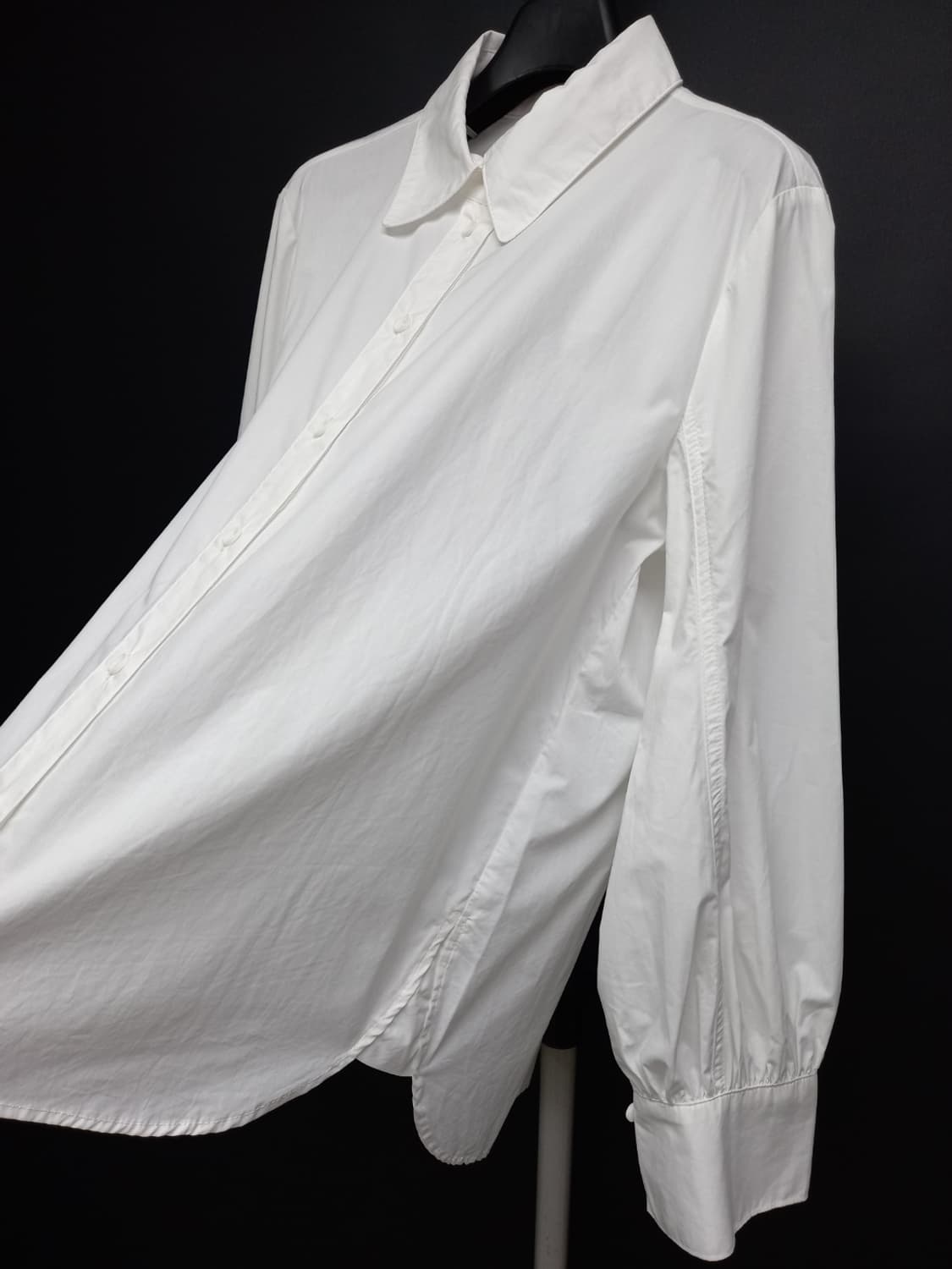 폴앤조 화이트 춘추 얇은 남방블라우스 77 상품이미지4