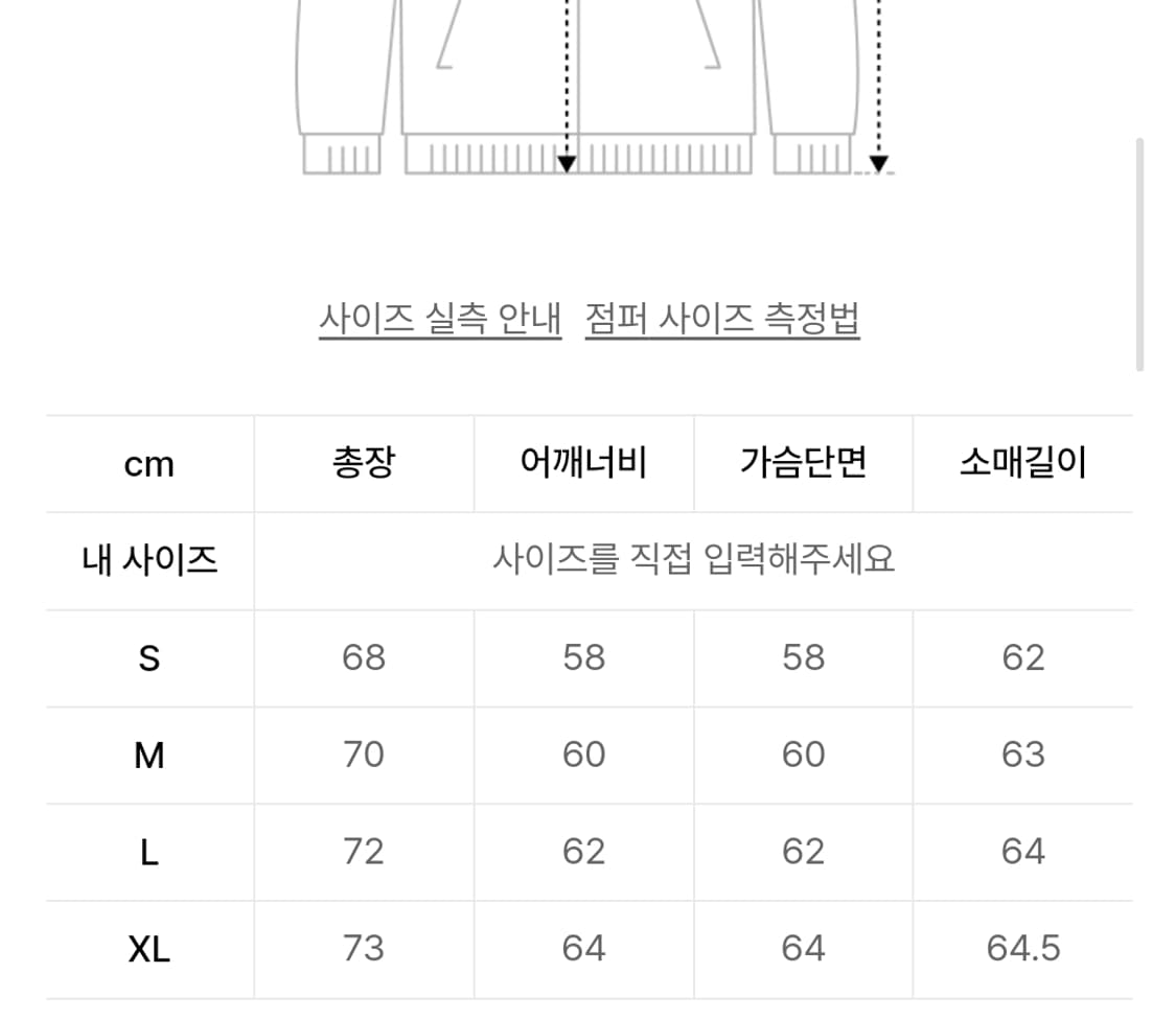 앤더슨벨 레스터 패디드 점퍼 M 상품이미지2