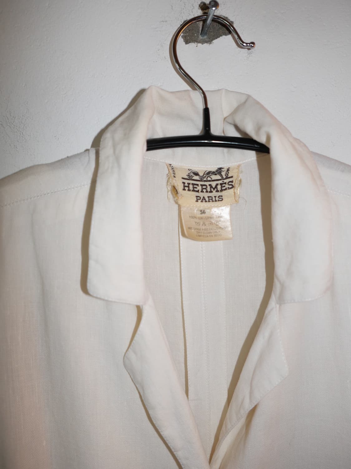 Vintage Hermès linen dres 상품이미지3
