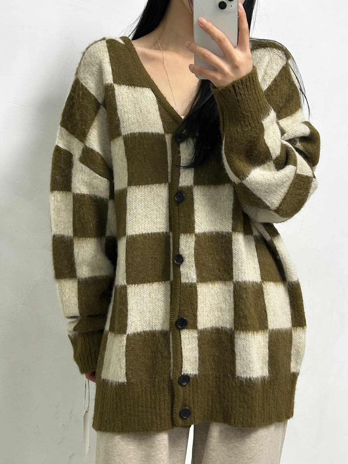 알렌느 리버시블 가디건 상품이미지2