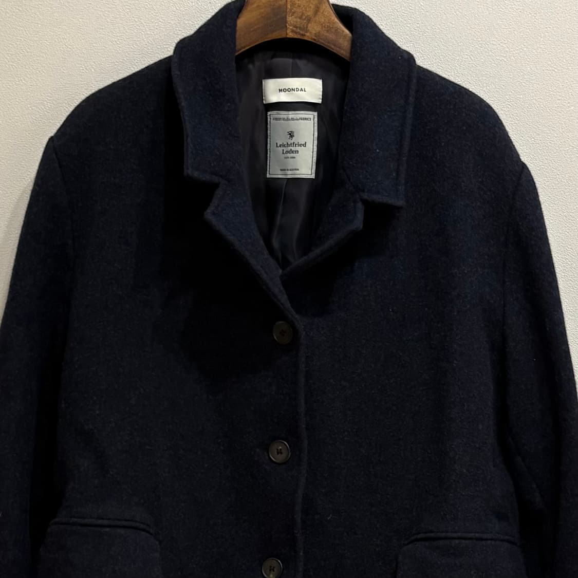 MOONDAL Leichtfried Loden 울 코트 상품이미지2