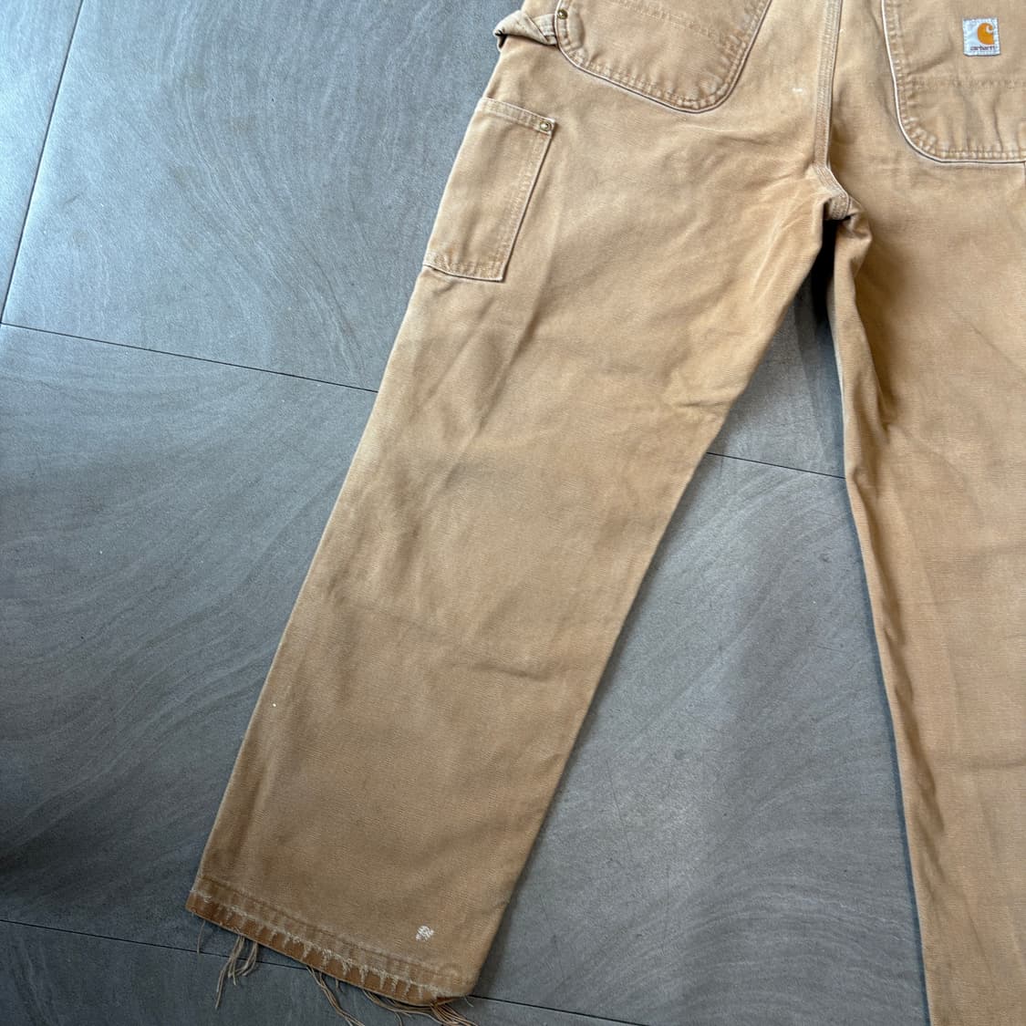 칼하트 정품 브라운 더블니 팬츠 바지 상품이미지9