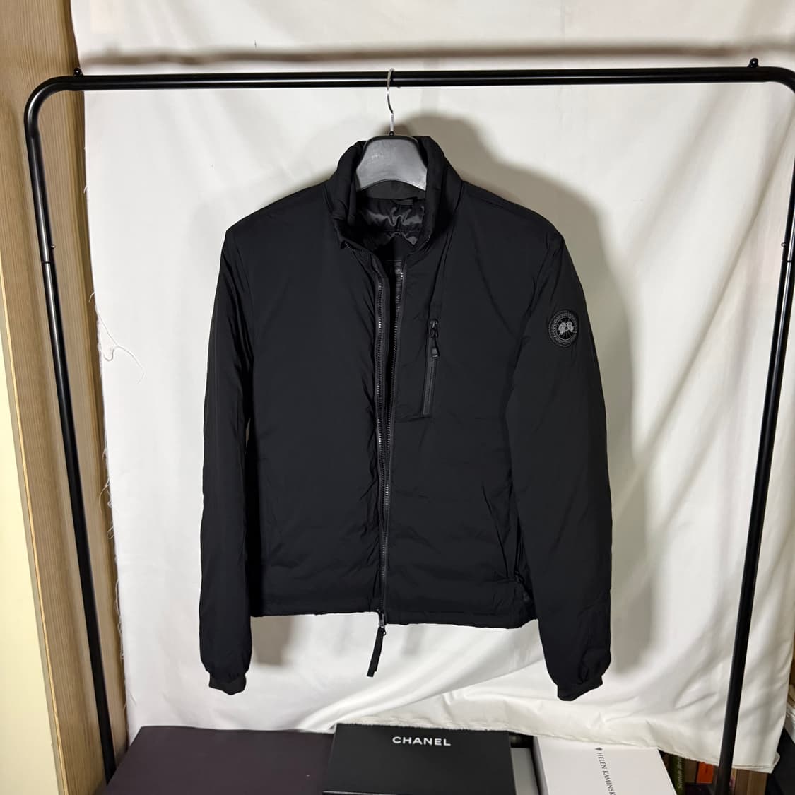 캐나다구스 롯지 블랙 라벨 패딩 자켓 블랙 상품이미지2