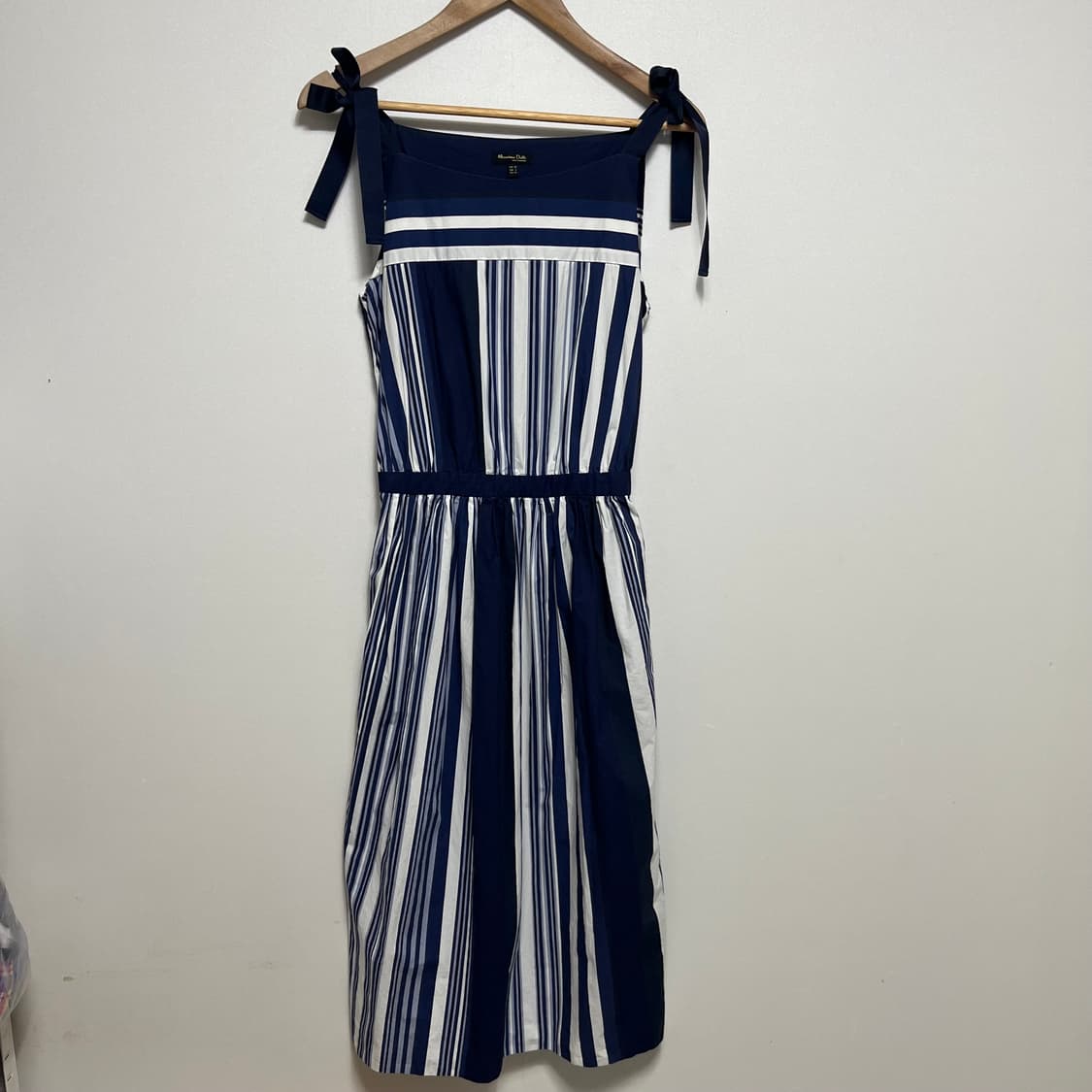 마시모두띠 스트라이프 리본 끈 원피스 EUR38 상품이미지1