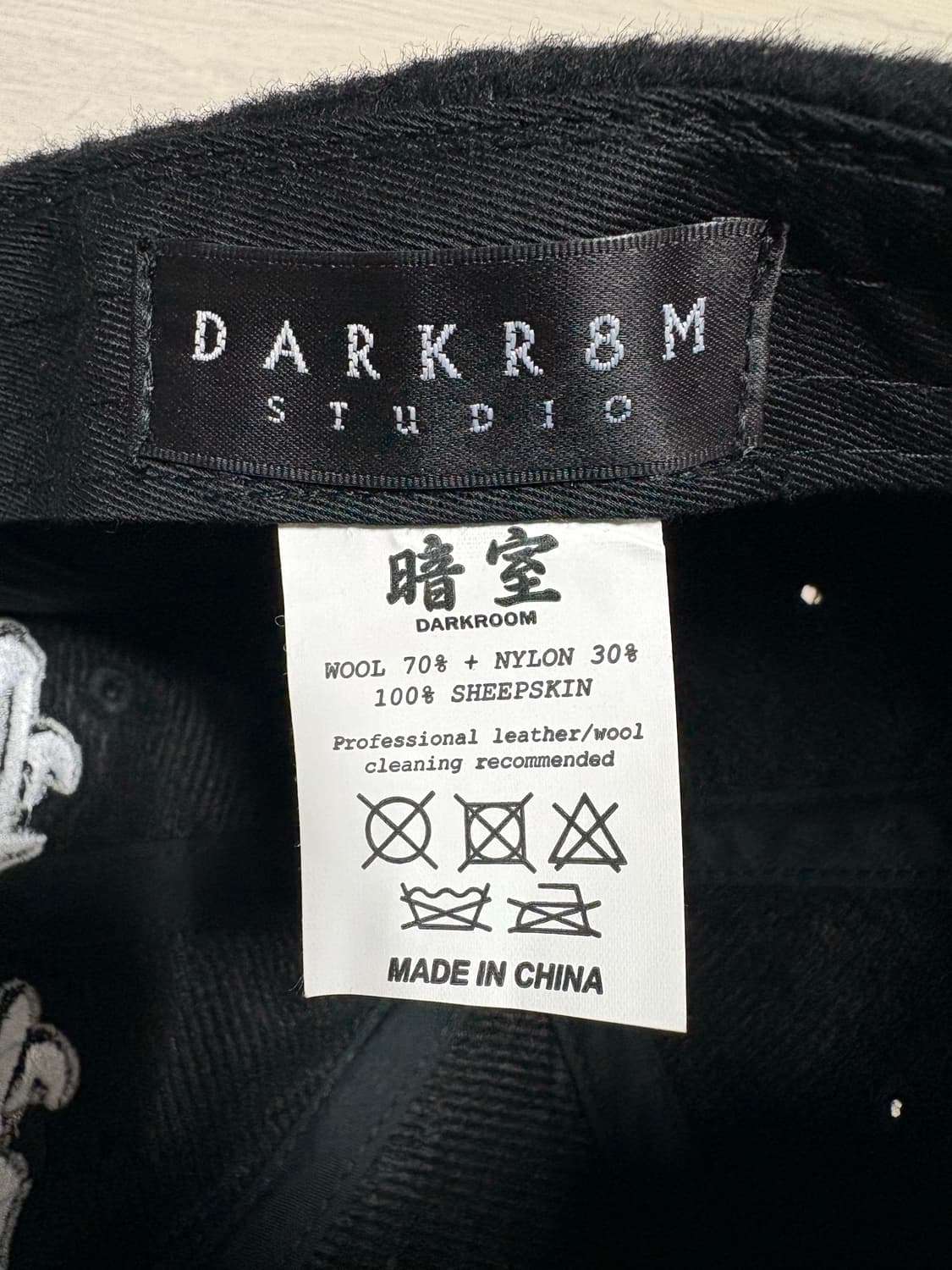 다크룸 볼캡 상품이미지7