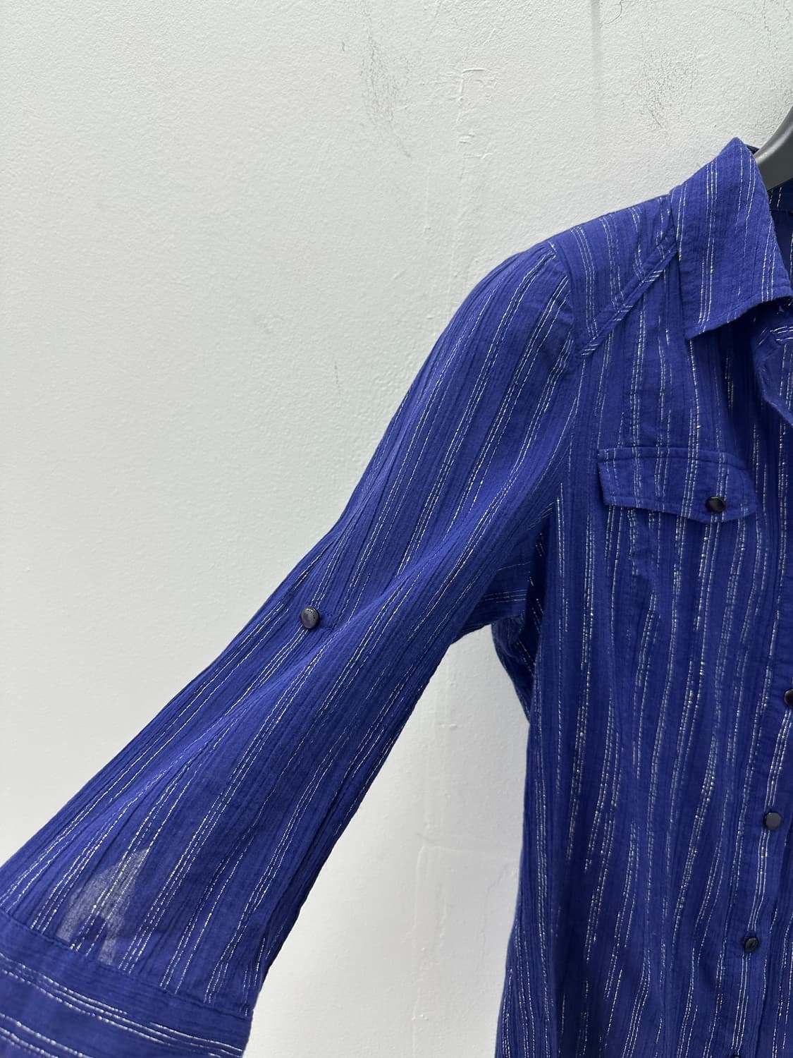 ANTHEM STYLE vintage stripe gloss shirts 상품이미지3