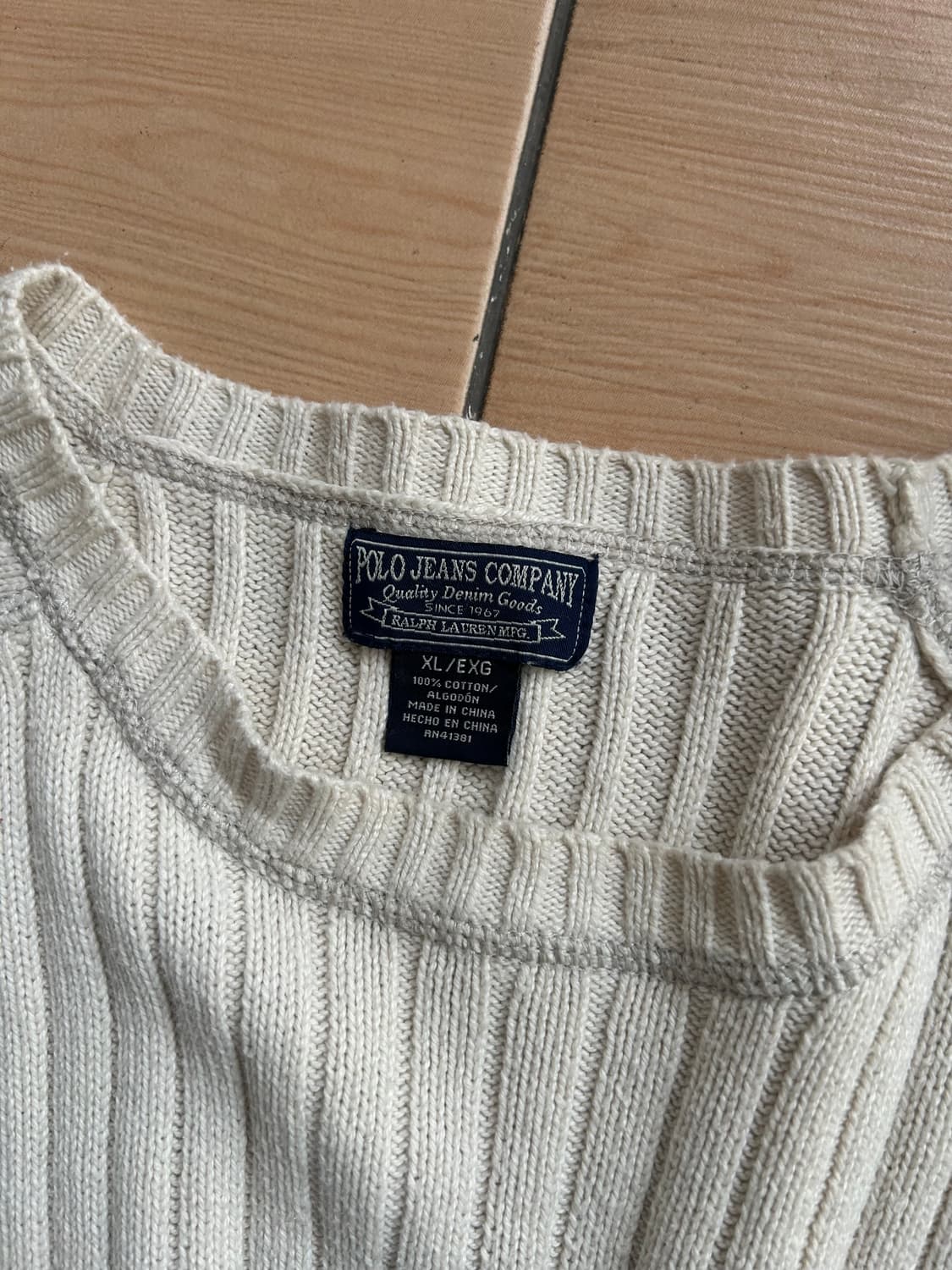 00‘s 폴로진스 골지니트 상품이미지3