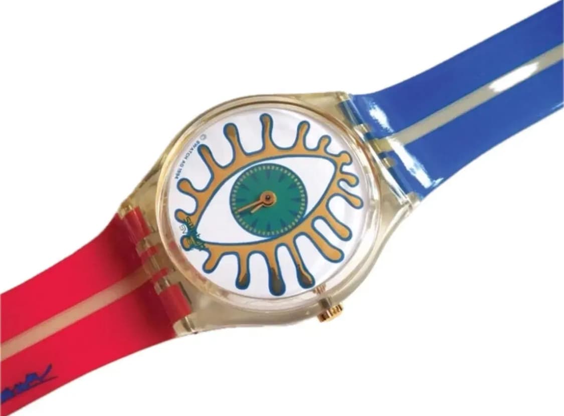 95년판)빈티지 스와치 영화 100주년 기념 구로사와 아키라 감독 상품이미지1