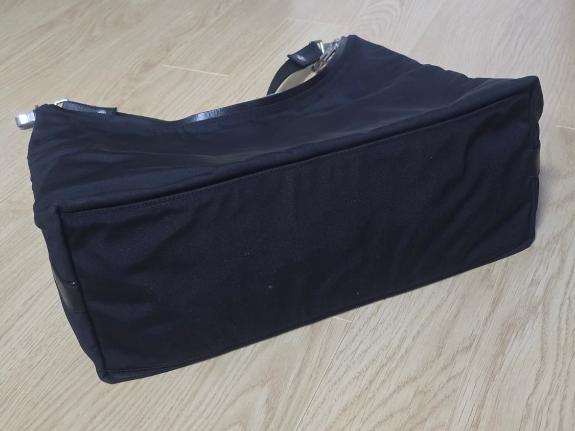 구찌 나일론 레더 콤비 블랙 호보백 상품이미지6